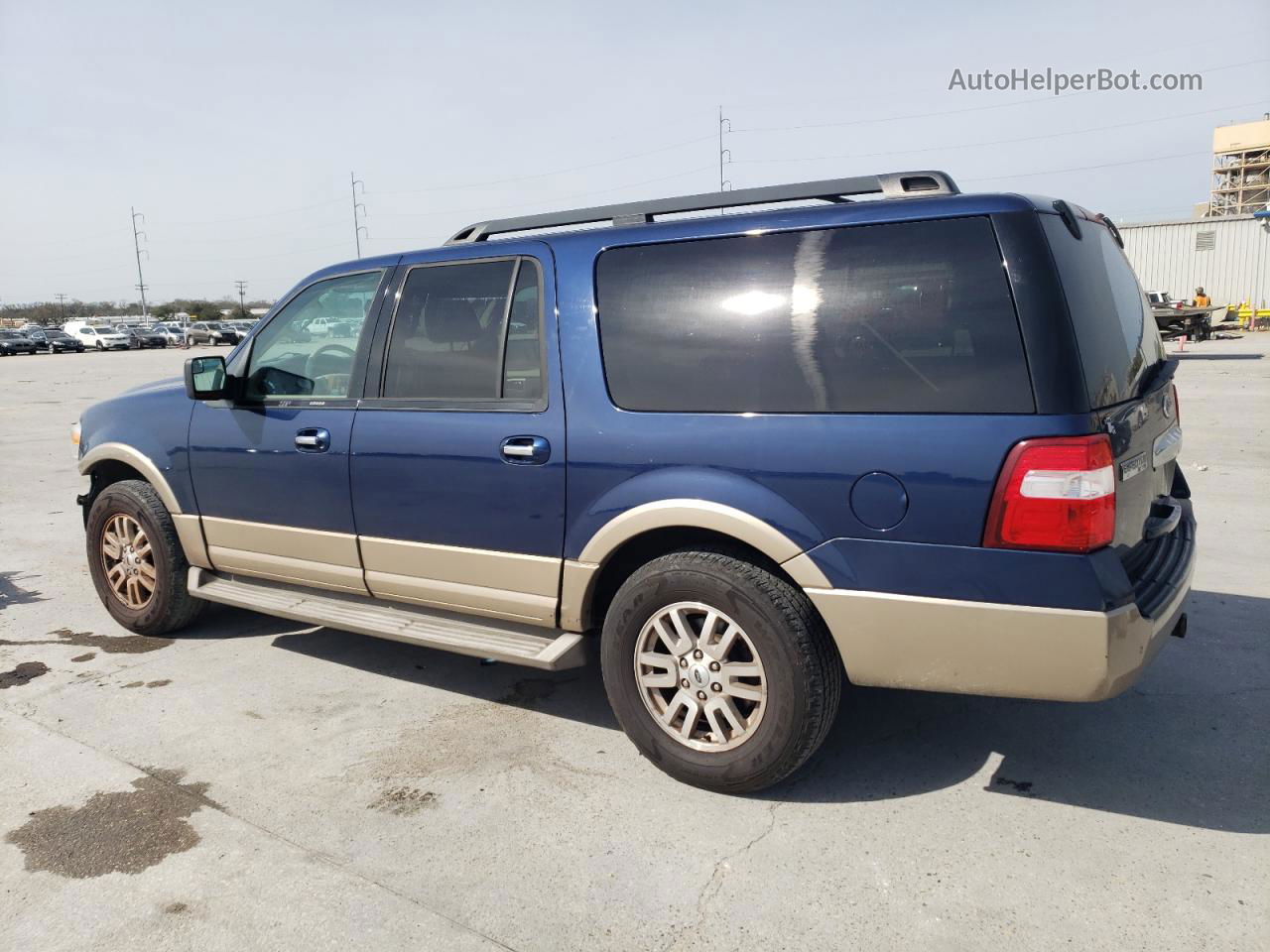 2012 Ford Expedition El Xlt Blue vin: 1FMJK1H5XCEF20097