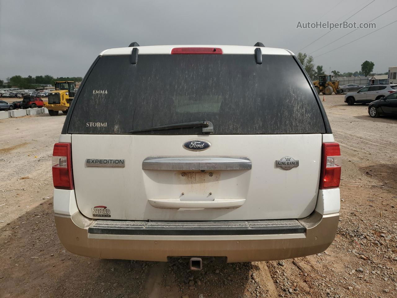 2012 Ford Expedition El Xlt White vin: 1FMJK1H5XCEF64584