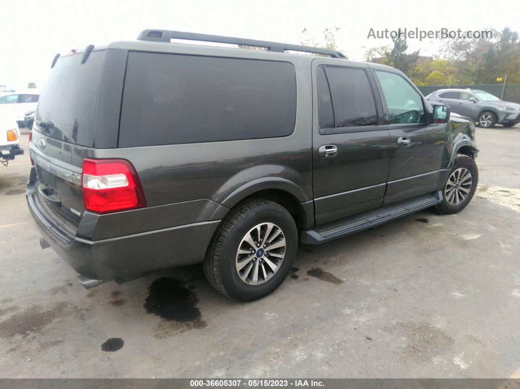 2016 Ford Expedition El Xlt Gray vin: 1FMJK1HT0GEF23613