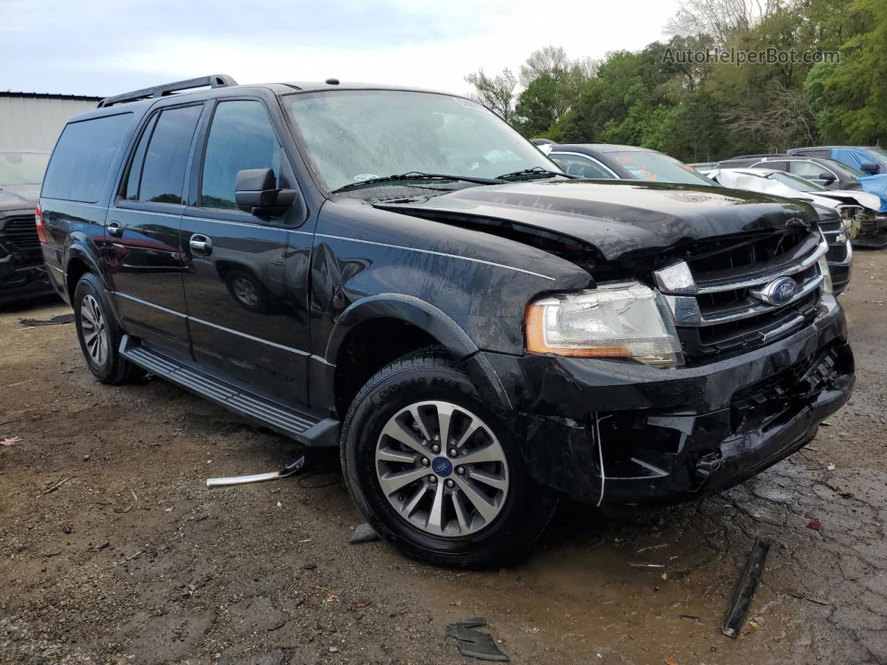 2017 Ford Expedition El Xlt Black vin: 1FMJK1HT0HEA06250