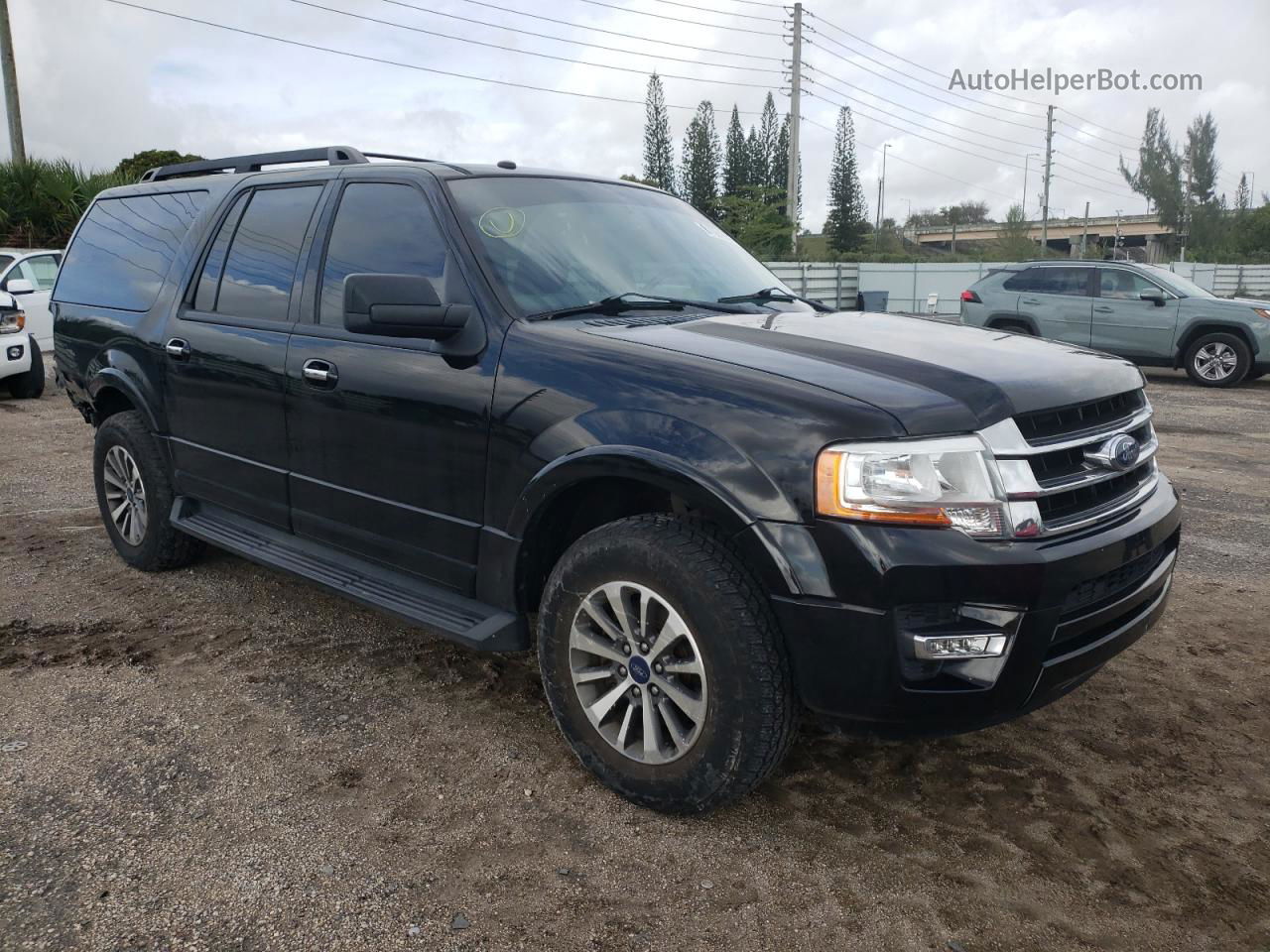 2017 Ford Expedition El Xlt Black vin: 1FMJK1HT0HEA51138