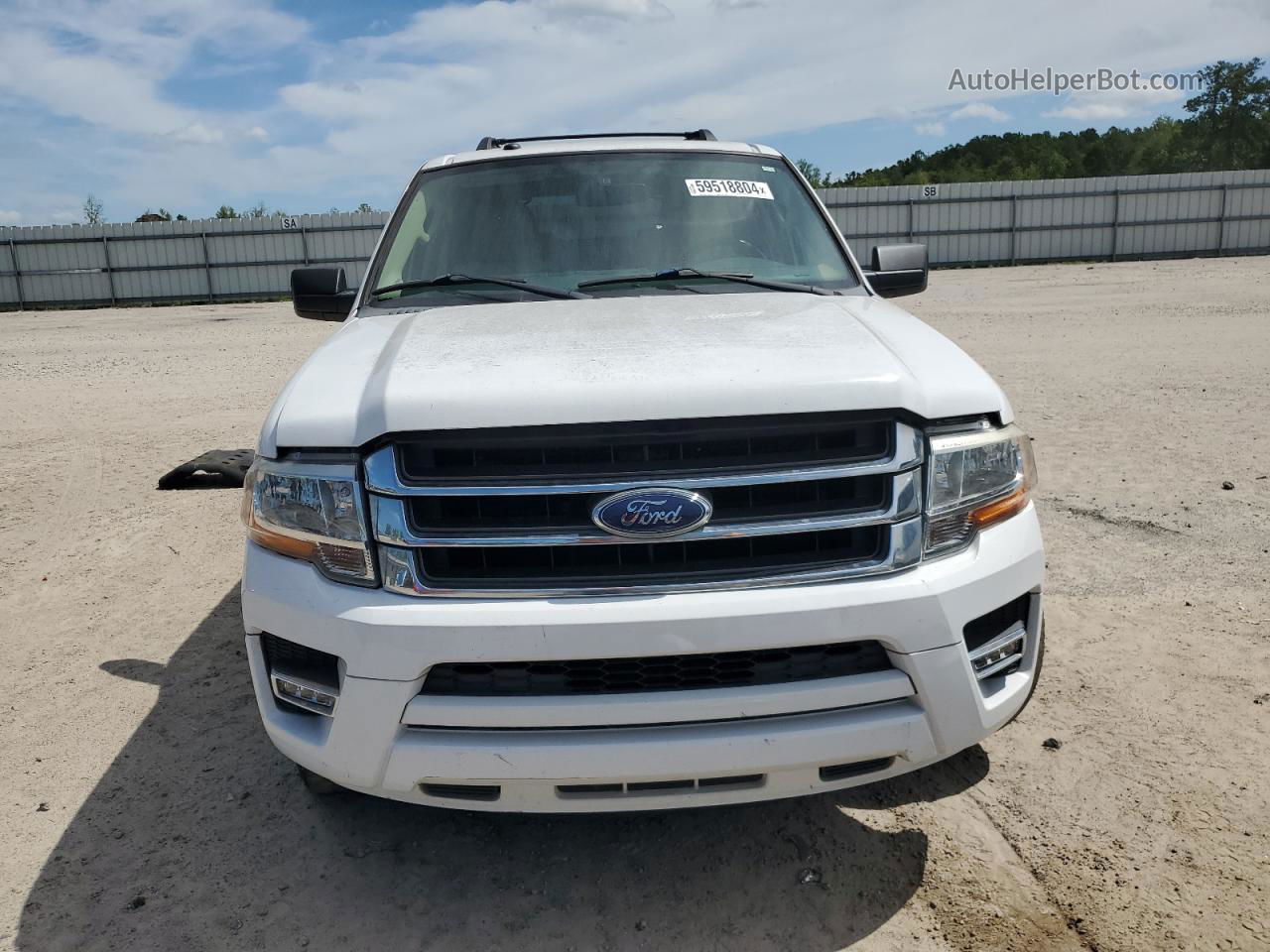 2016 Ford Expedition El Xlt White vin: 1FMJK1HT1GEF32398