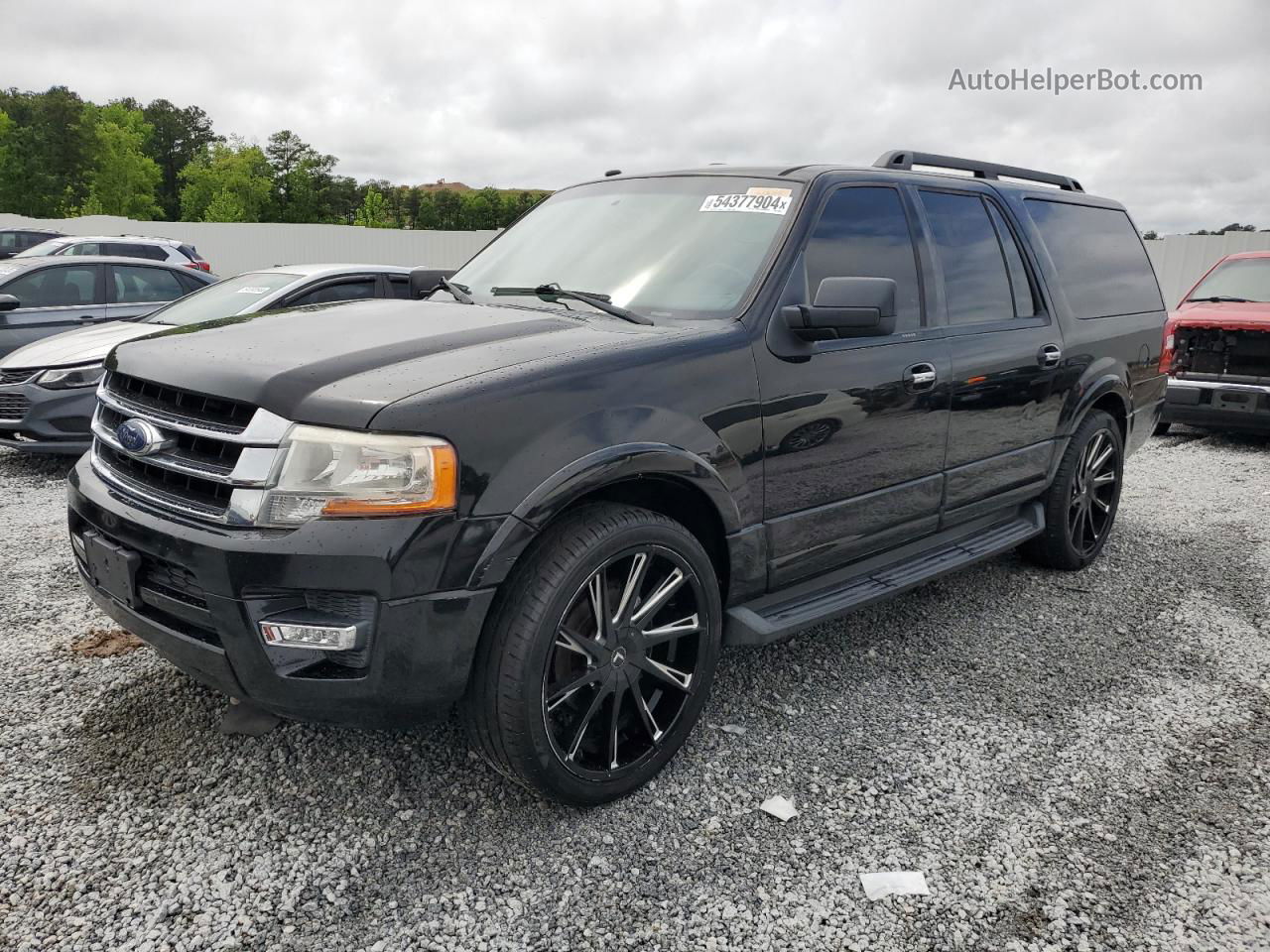 2017 Ford Expedition El Xlt Black vin: 1FMJK1HT1HEA69065