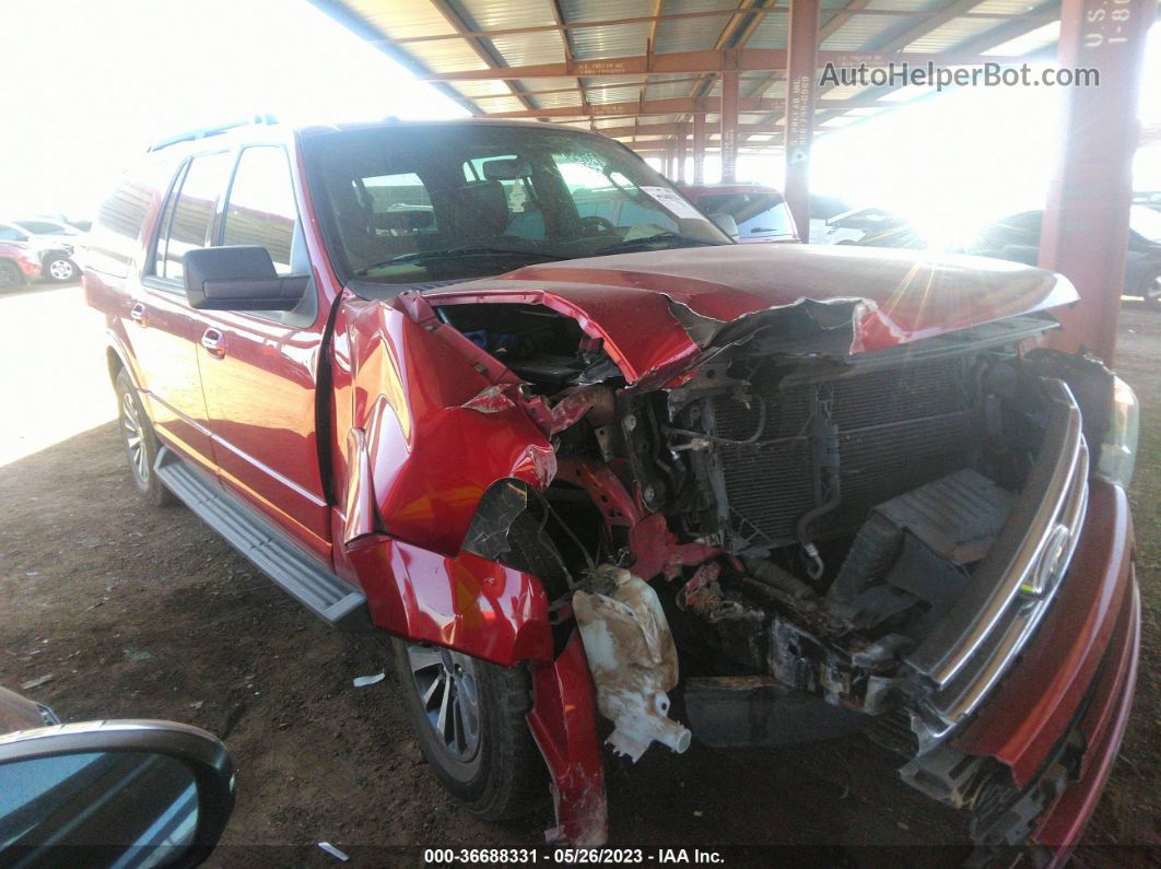 2016 Ford Expedition El Xlt/king Ranch Red vin: 1FMJK1HT2GEF23550