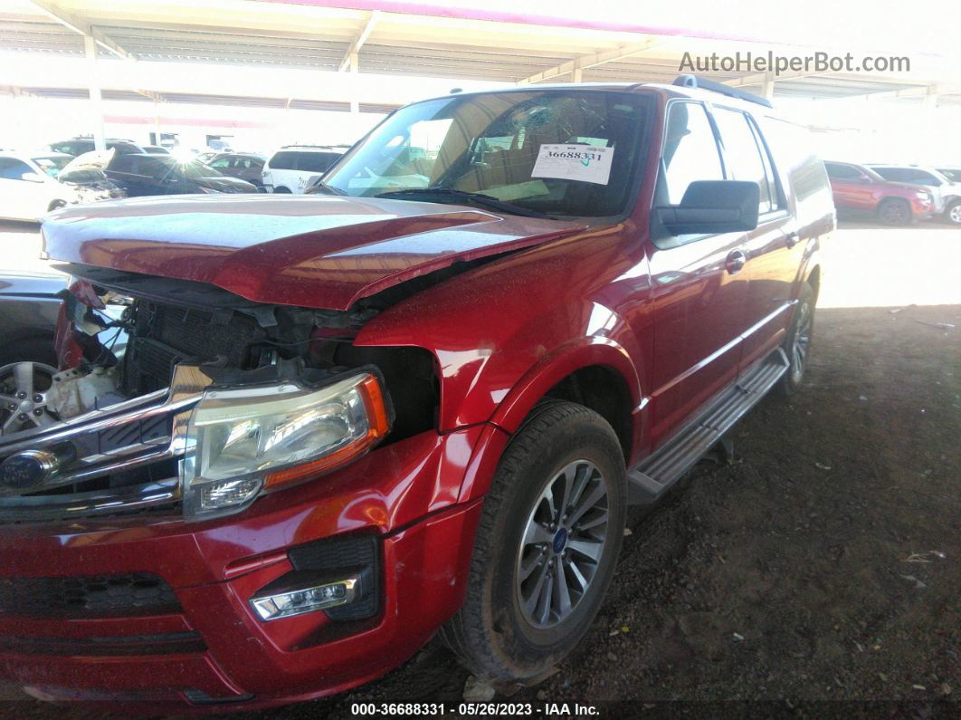 2016 Ford Expedition El Xlt/king Ranch Red vin: 1FMJK1HT2GEF23550