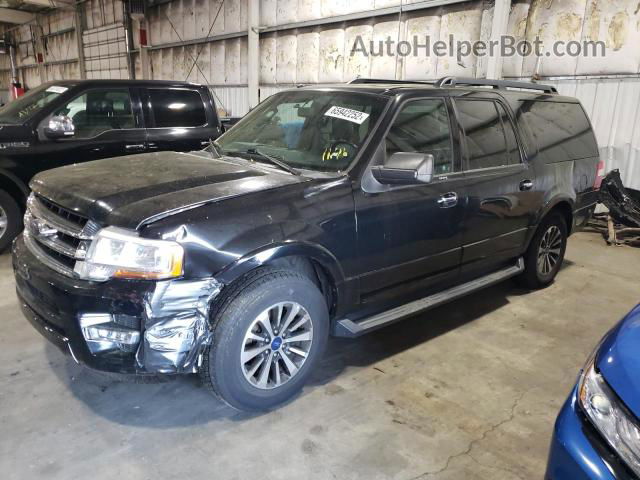 2016 Ford Expedition El Xlt Черный vin: 1FMJK1HT2GEF29865