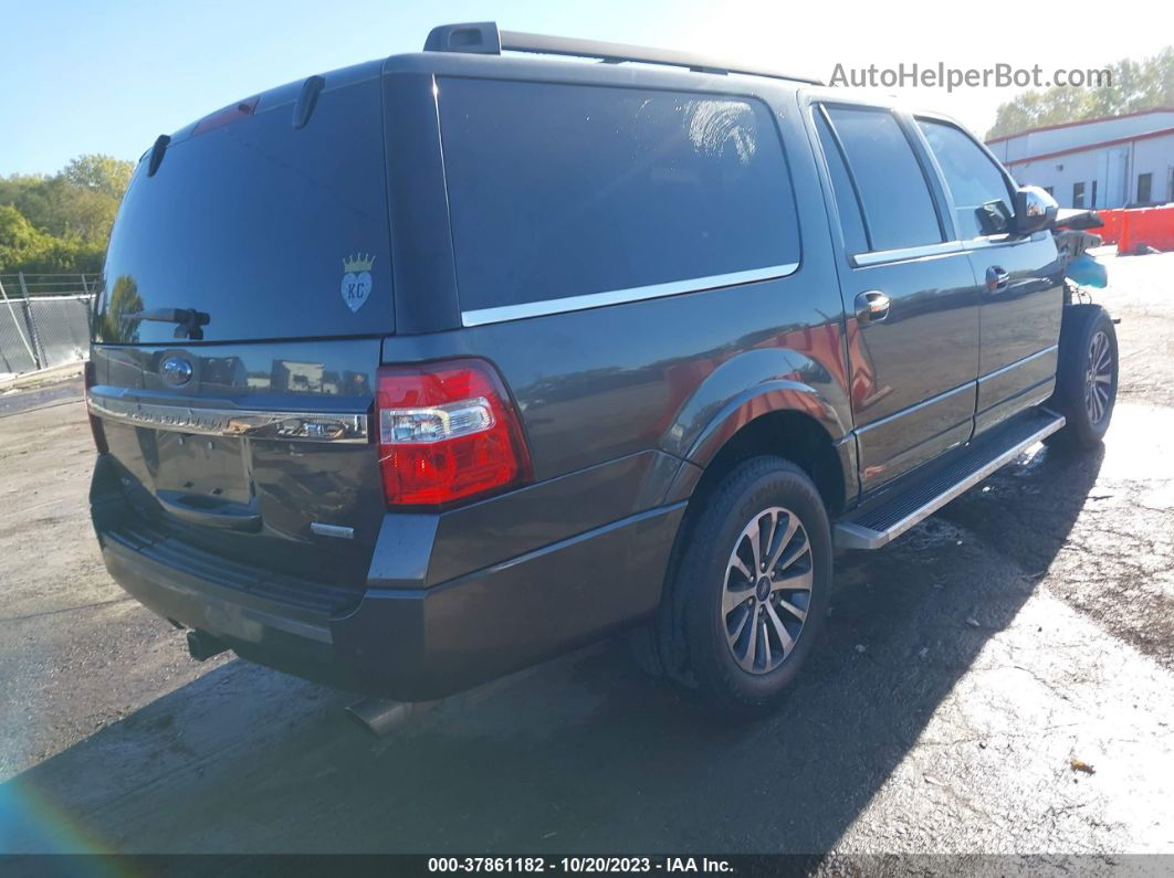 2017 Ford Expedition El Xlt Gray vin: 1FMJK1HT2HEA52677