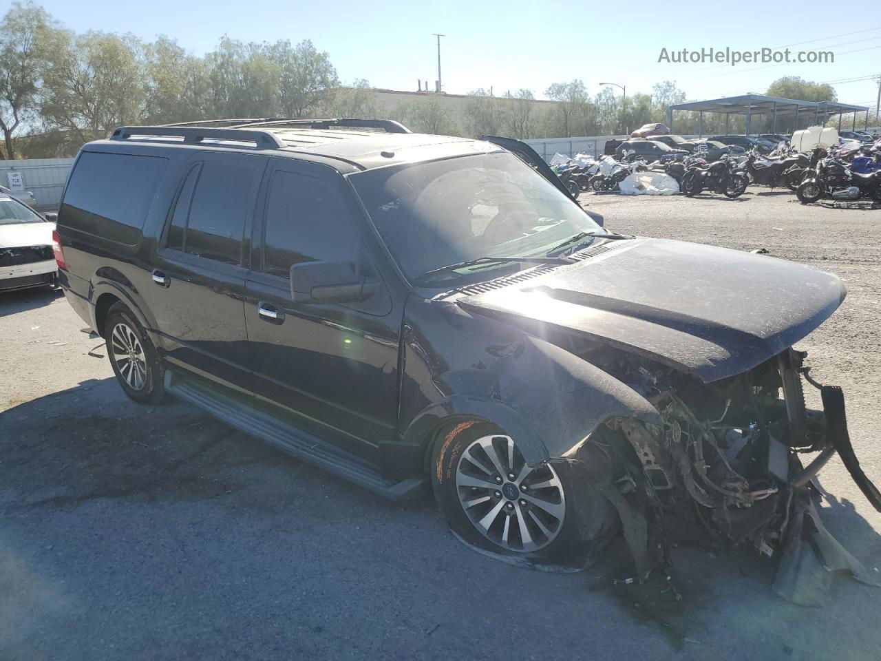 2016 Ford Expedition El Xlt Black vin: 1FMJK1HT3GEF23136