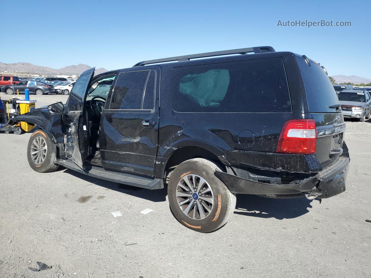 2016 Ford Expedition El Xlt Black vin: 1FMJK1HT3GEF23136