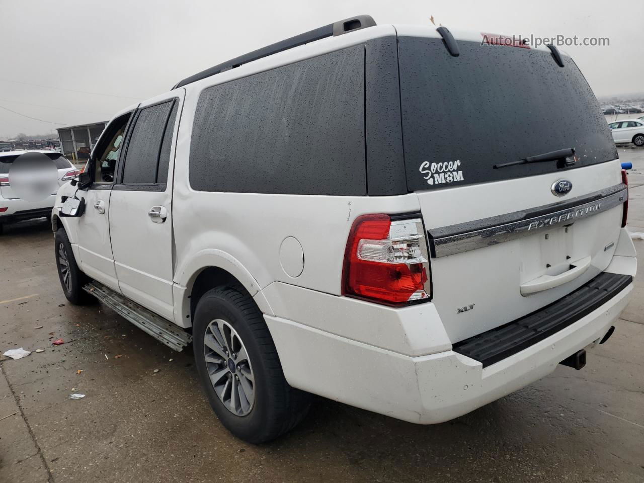 2016 Ford Expedition El Xlt White vin: 1FMJK1HT3GEF27512