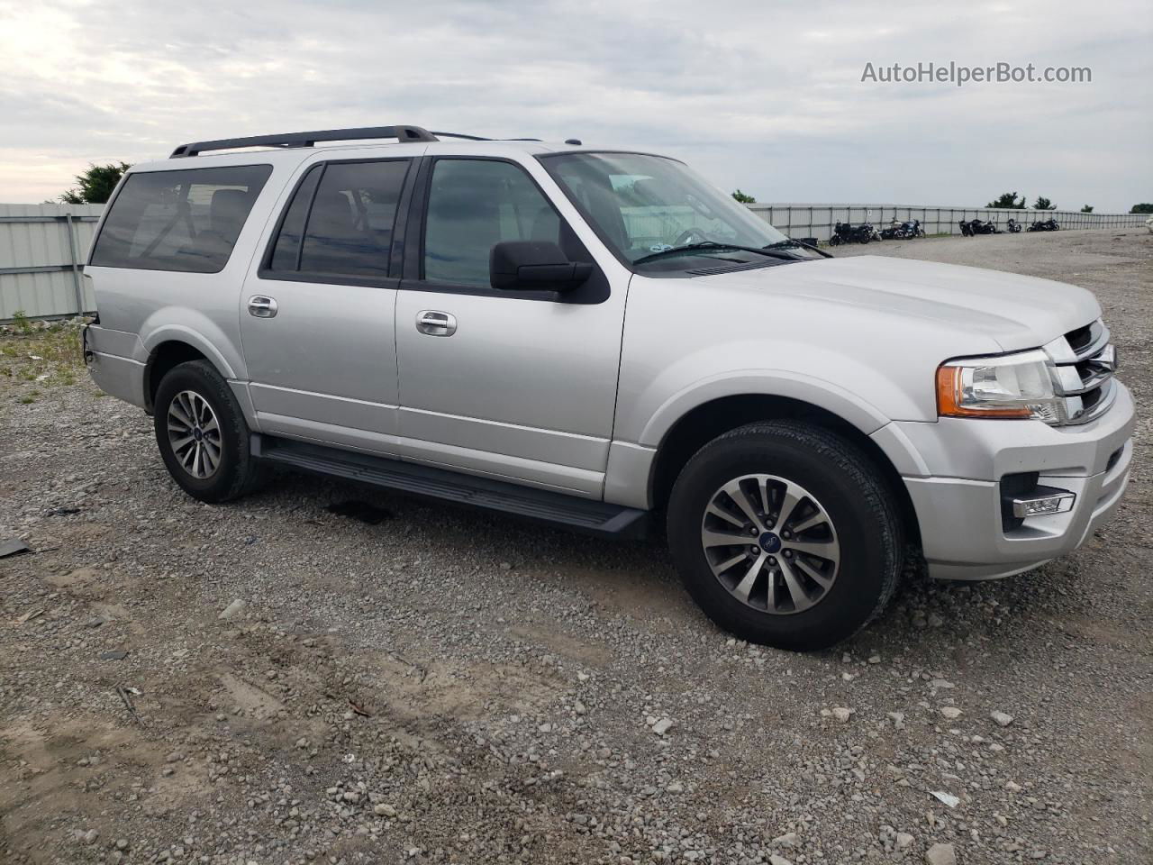 2017 Ford Expedition El Xlt Серебряный vin: 1FMJK1HT3HEA52512