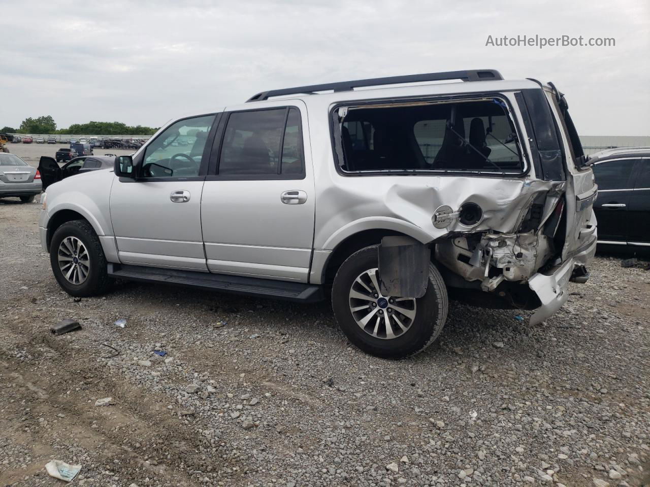 2017 Ford Expedition El Xlt Серебряный vin: 1FMJK1HT3HEA52512