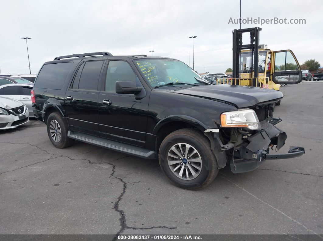 2017 Ford Expedition El Xlt Black vin: 1FMJK1HT3HEA74512