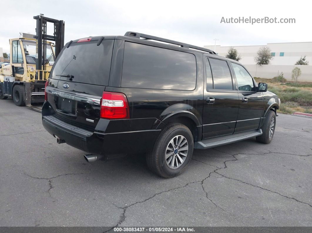 2017 Ford Expedition El Xlt Black vin: 1FMJK1HT3HEA74512