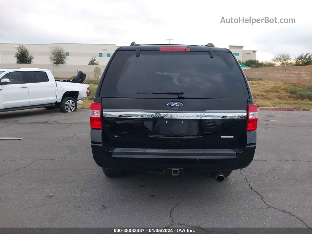 2017 Ford Expedition El Xlt Black vin: 1FMJK1HT3HEA74512