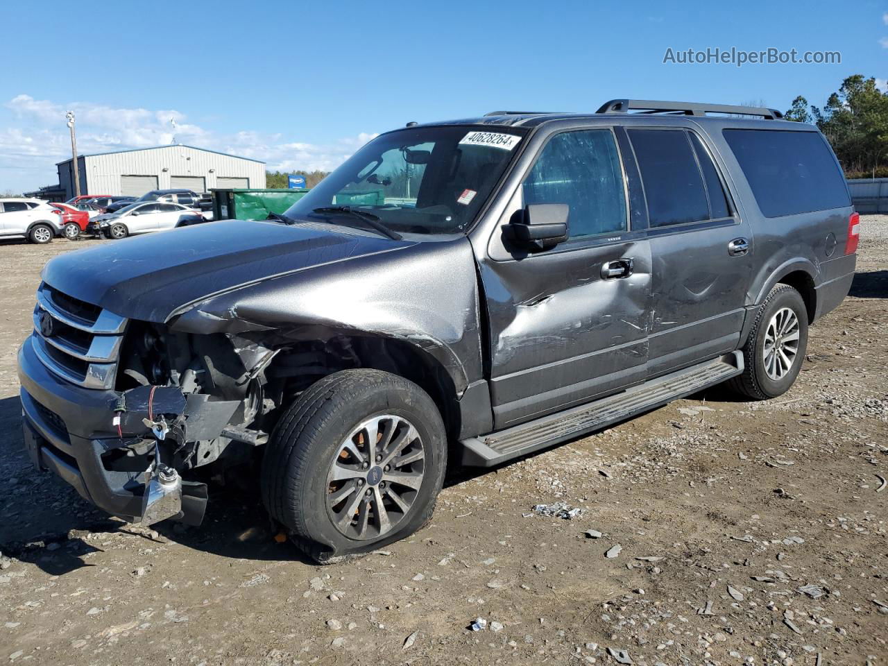 2017 Ford Expedition El Xlt Silver vin: 1FMJK1HT4HEA17090