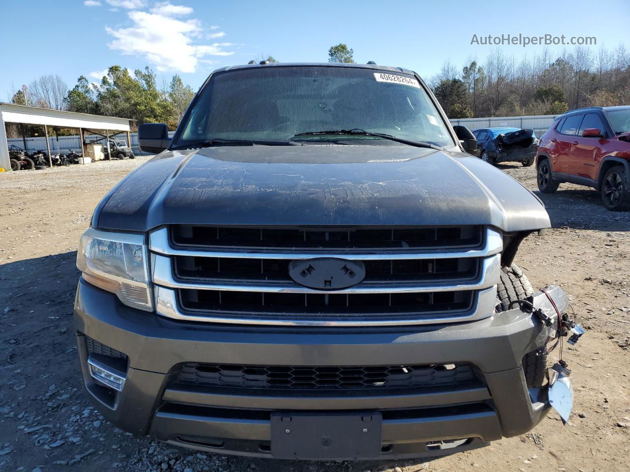 2017 Ford Expedition El Xlt Silver vin: 1FMJK1HT4HEA17090