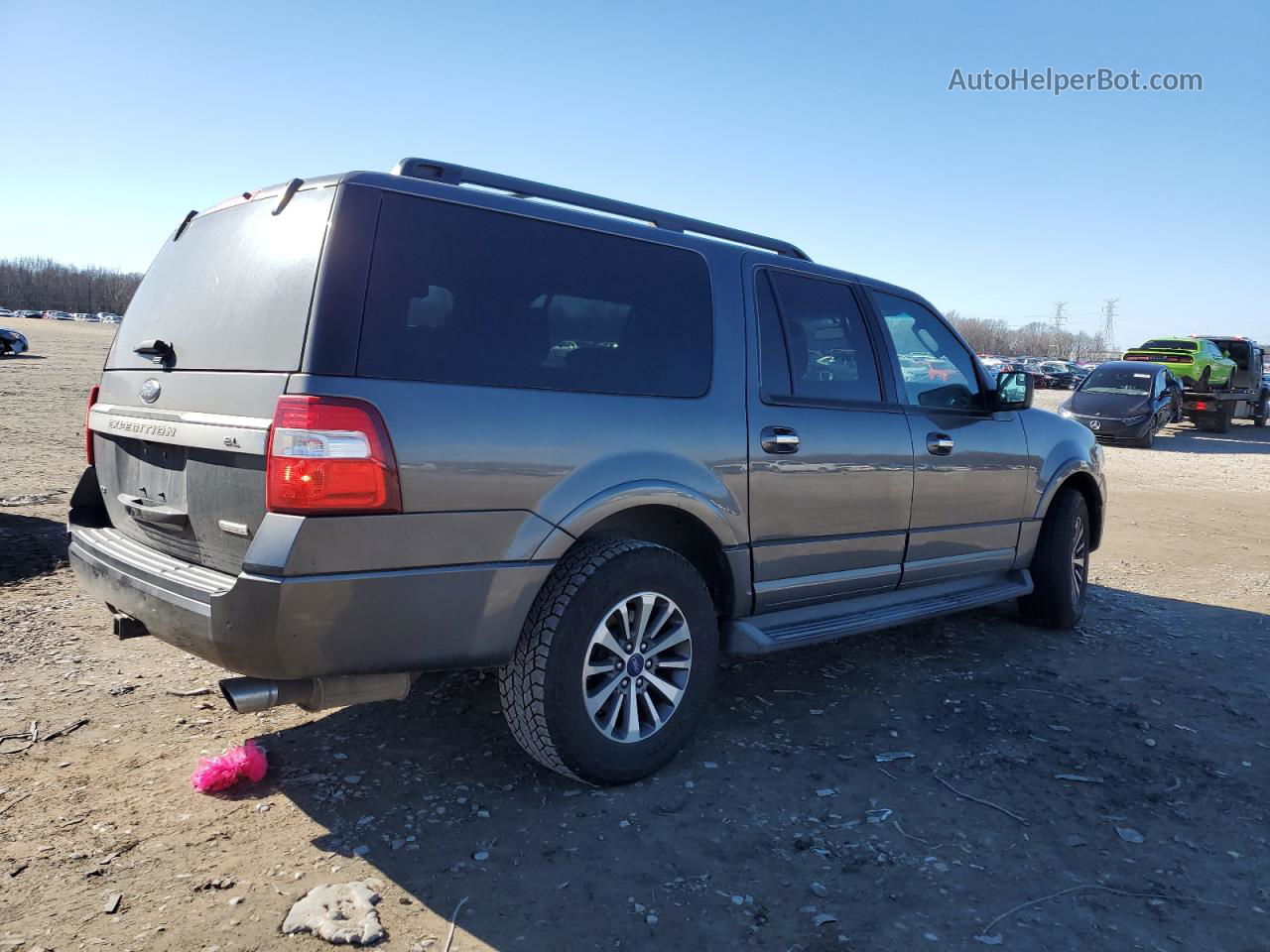 2017 Ford Expedition El Xlt Silver vin: 1FMJK1HT4HEA17090