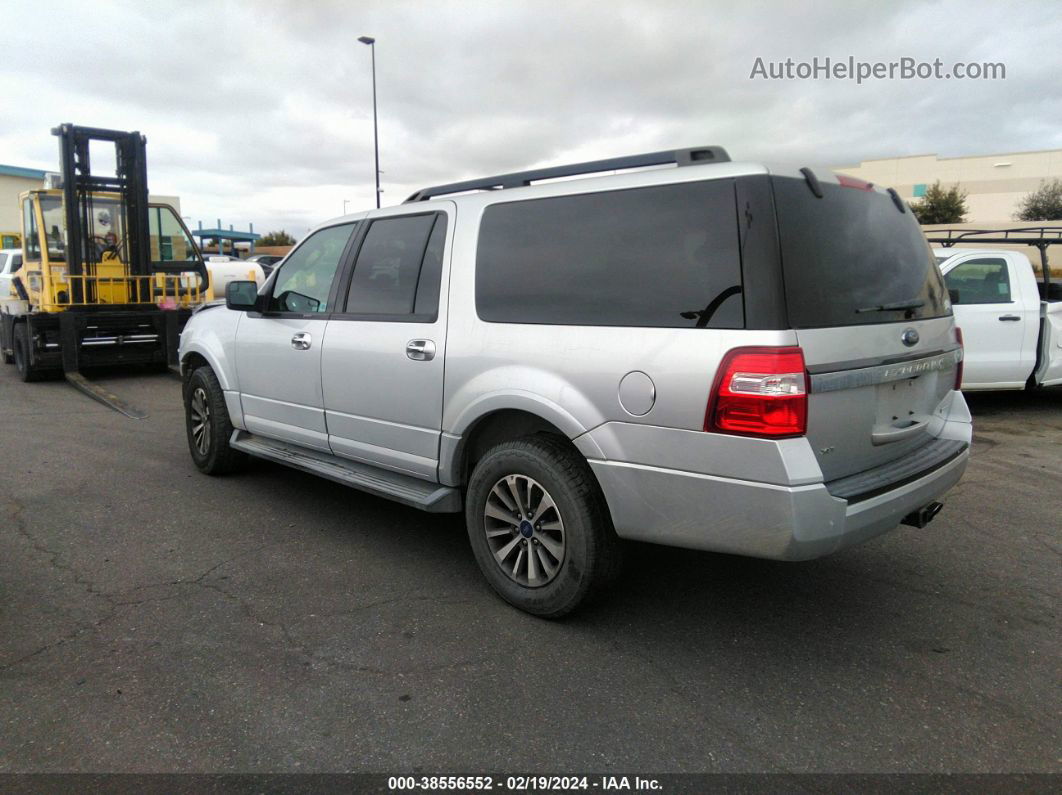 2017 Ford Expedition El Xlt Silver vin: 1FMJK1HT4HEA17834