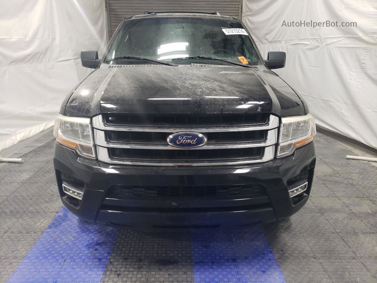 2017 Ford Expedition El Xlt Black vin: 1FMJK1HT4HEA36495