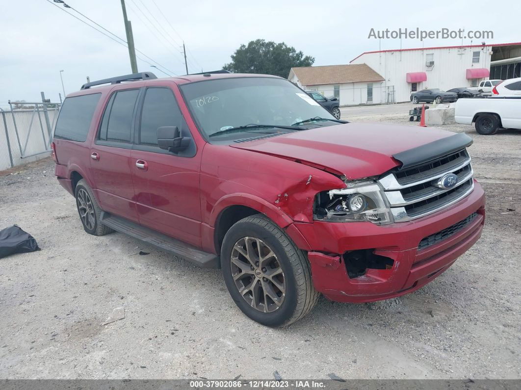 2017 Ford Expedition El Xlt/king Ranch Red vin: 1FMJK1HT4HEA64538