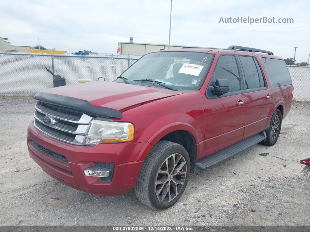 2017 Ford Expedition El Xlt/king Ranch Red vin: 1FMJK1HT4HEA64538