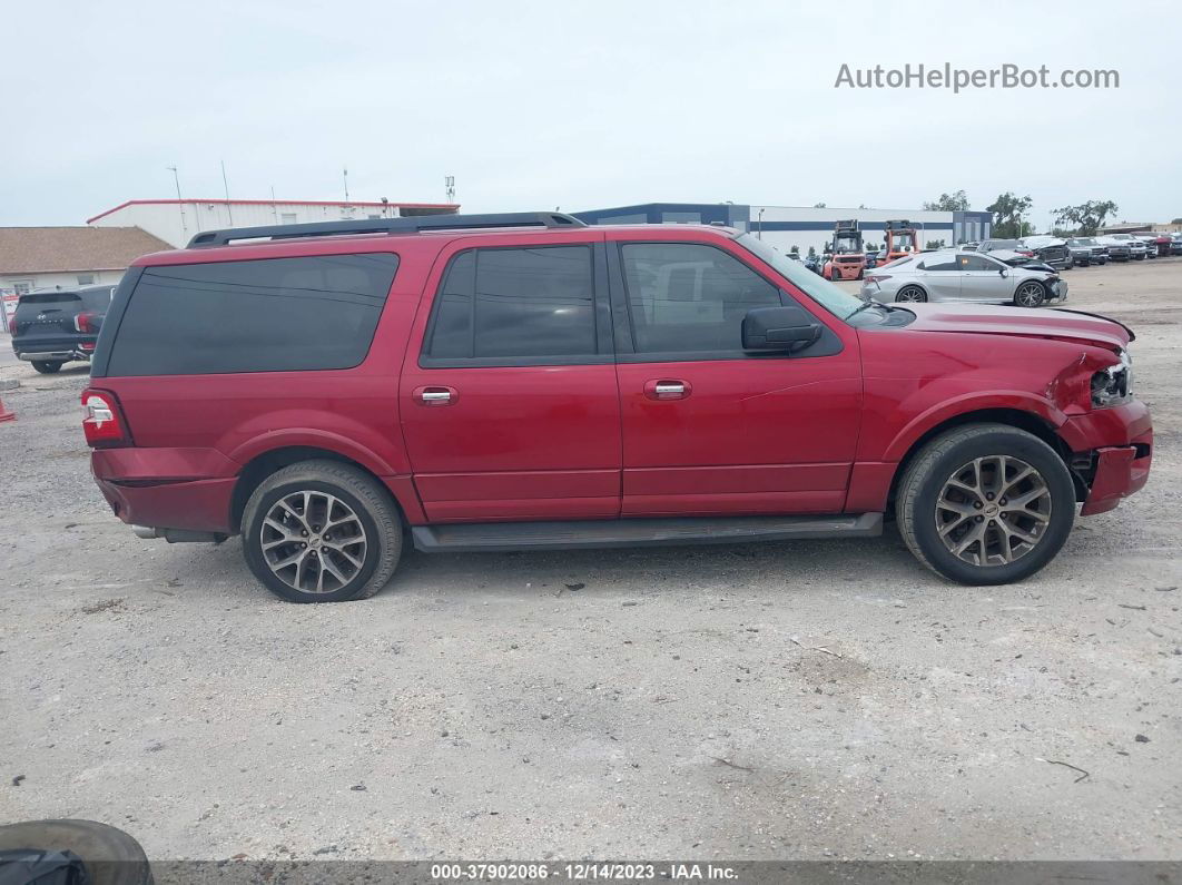 2017 Ford Expedition El Xlt/king Ranch Red vin: 1FMJK1HT4HEA64538