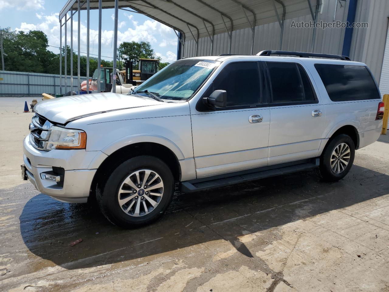 2017 Ford Expedition El Xlt Silver vin: 1FMJK1HT4HEA74230