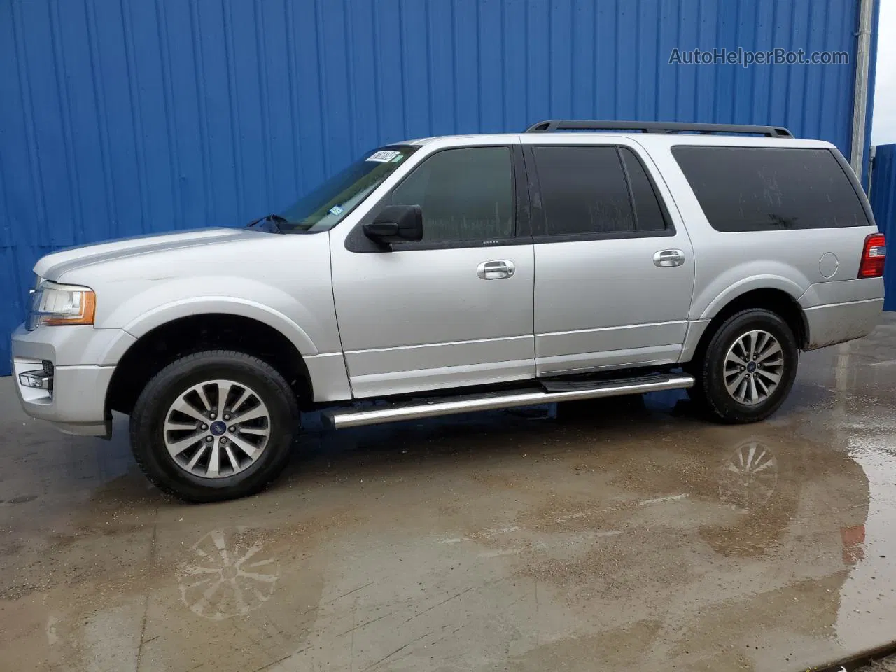 2017 Ford Expedition El Xlt Silver vin: 1FMJK1HT4HEA77564