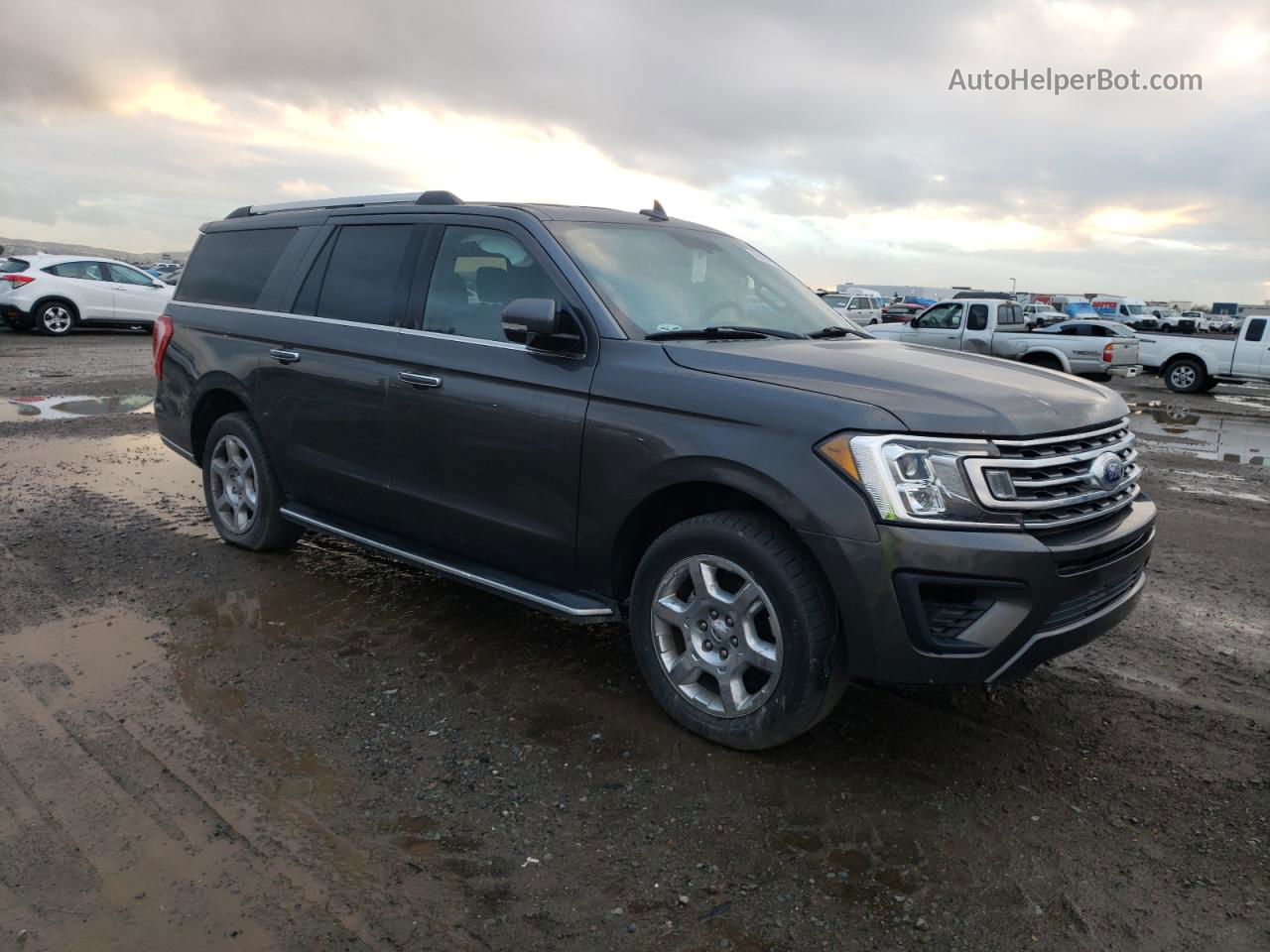 2018 Ford Expedition Max Xlt Gray vin: 1FMJK1HT4JEA28807