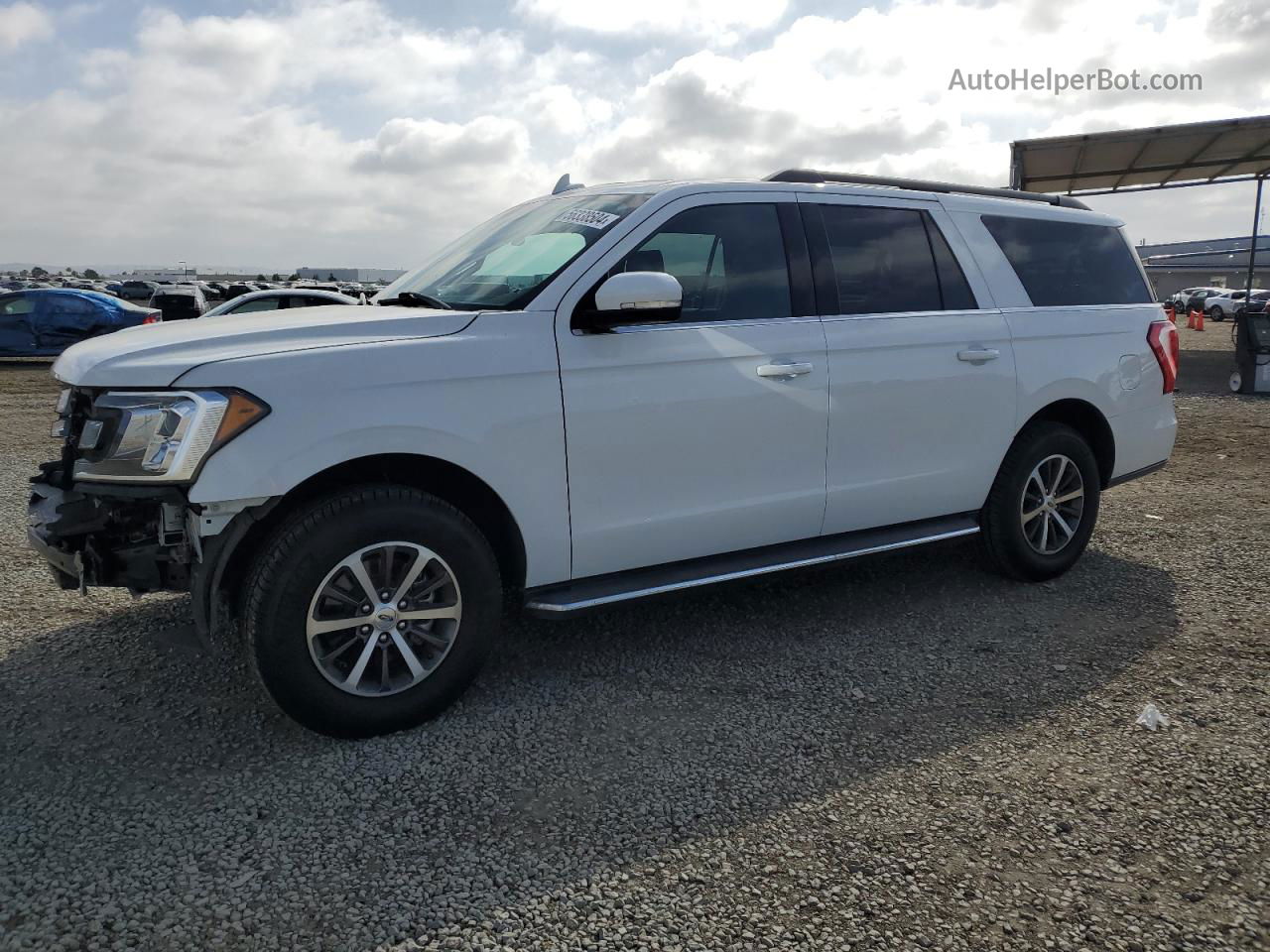 2018 Ford Expedition Max Xlt White vin: 1FMJK1HT5JEA68233