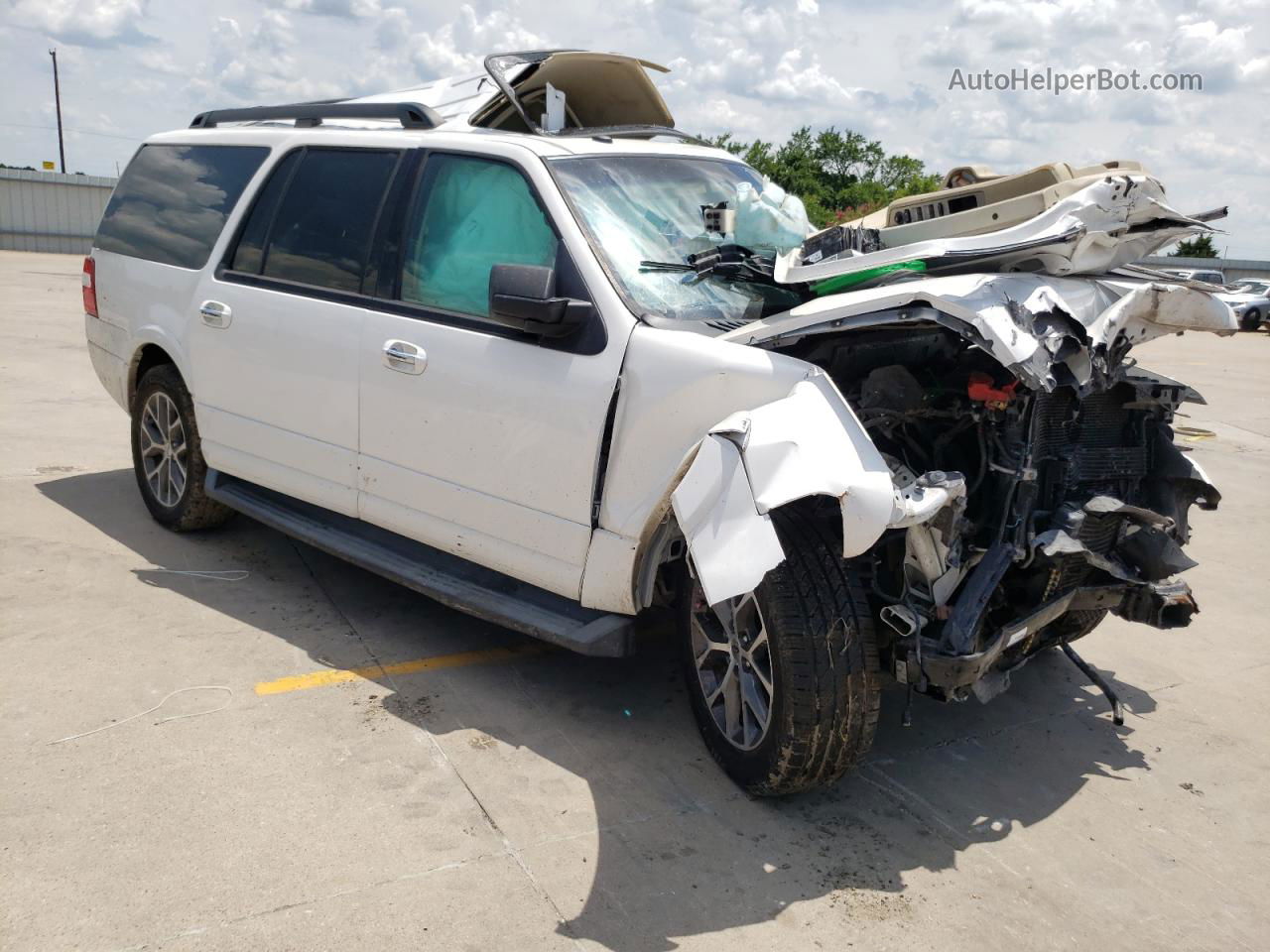 2016 Ford Expedition El Xlt Белый vin: 1FMJK1HT6GEF14835