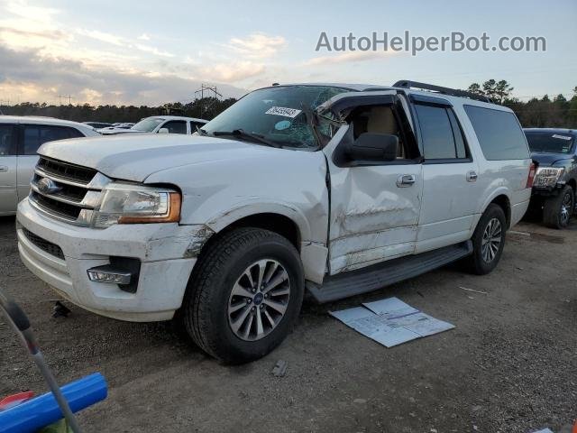 2017 Ford Expedition El Xlt White vin: 1FMJK1HT6HEA01330