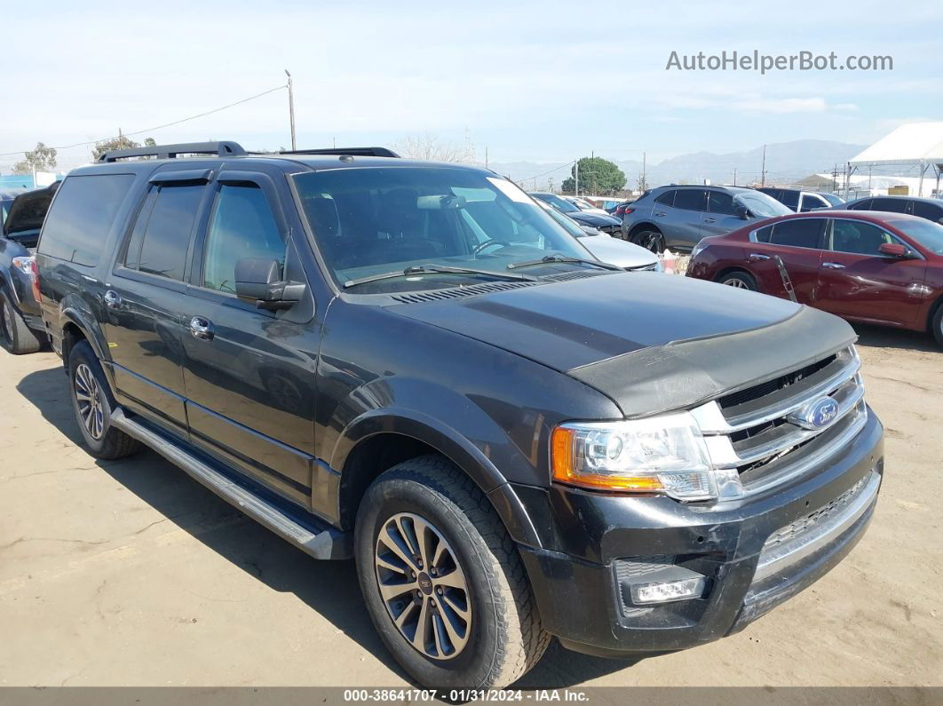 2017 Ford Expedition El Xlt Gray vin: 1FMJK1HT6HEA52679