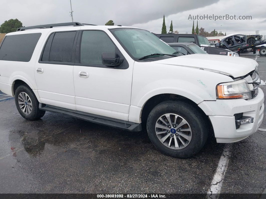 2017 Ford Expedition El Xlt White vin: 1FMJK1HT6HEA61141