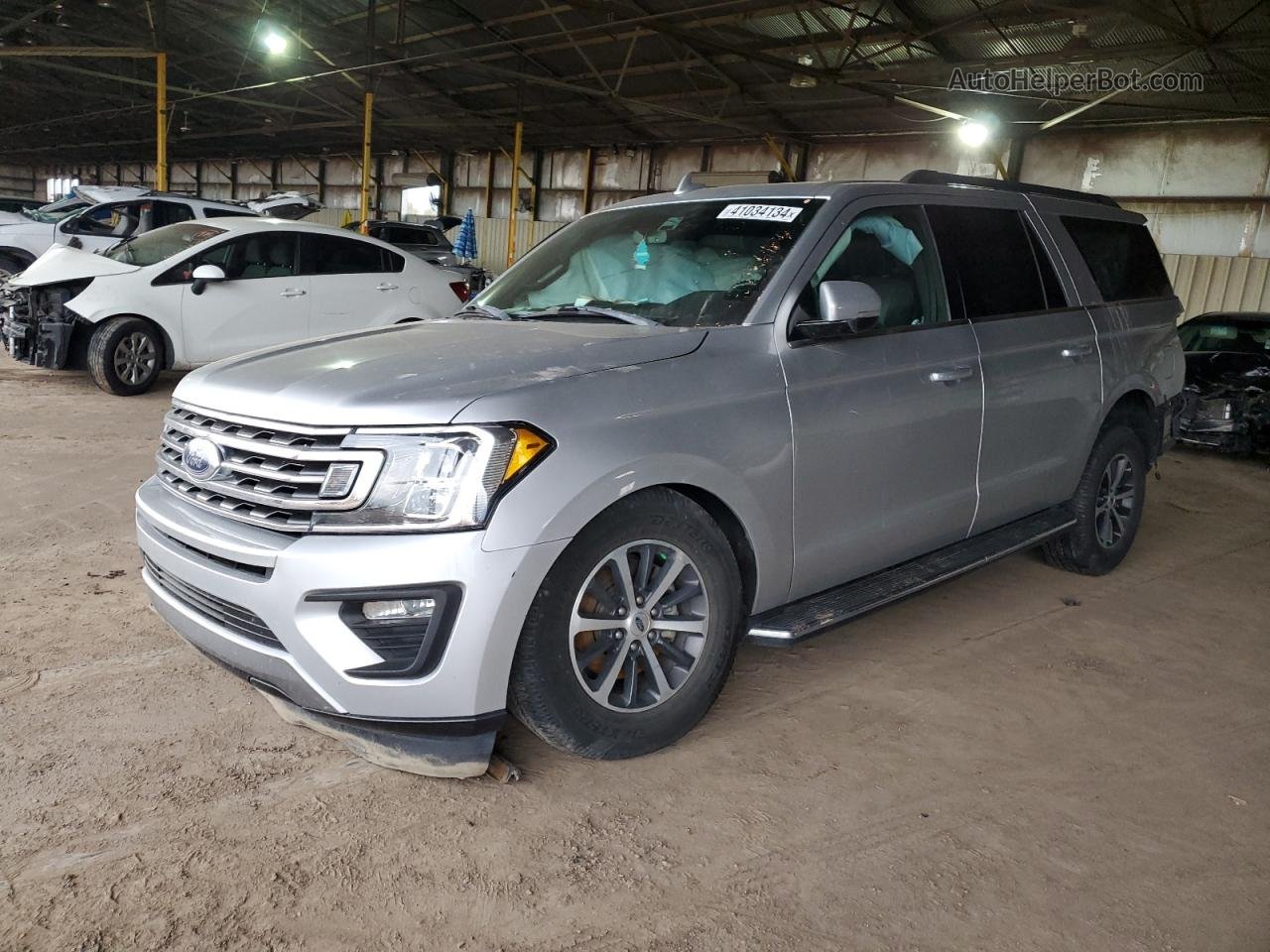 2018 Ford Expedition Max Xlt Silver vin: 1FMJK1HT6JEA06114