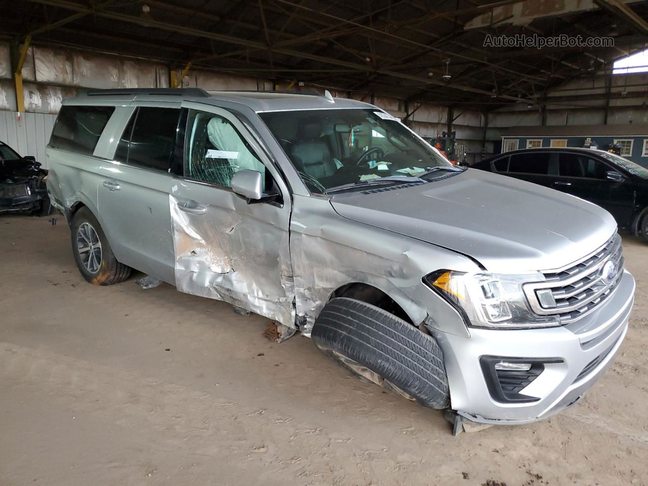 2018 Ford Expedition Max Xlt Silver vin: 1FMJK1HT6JEA06114