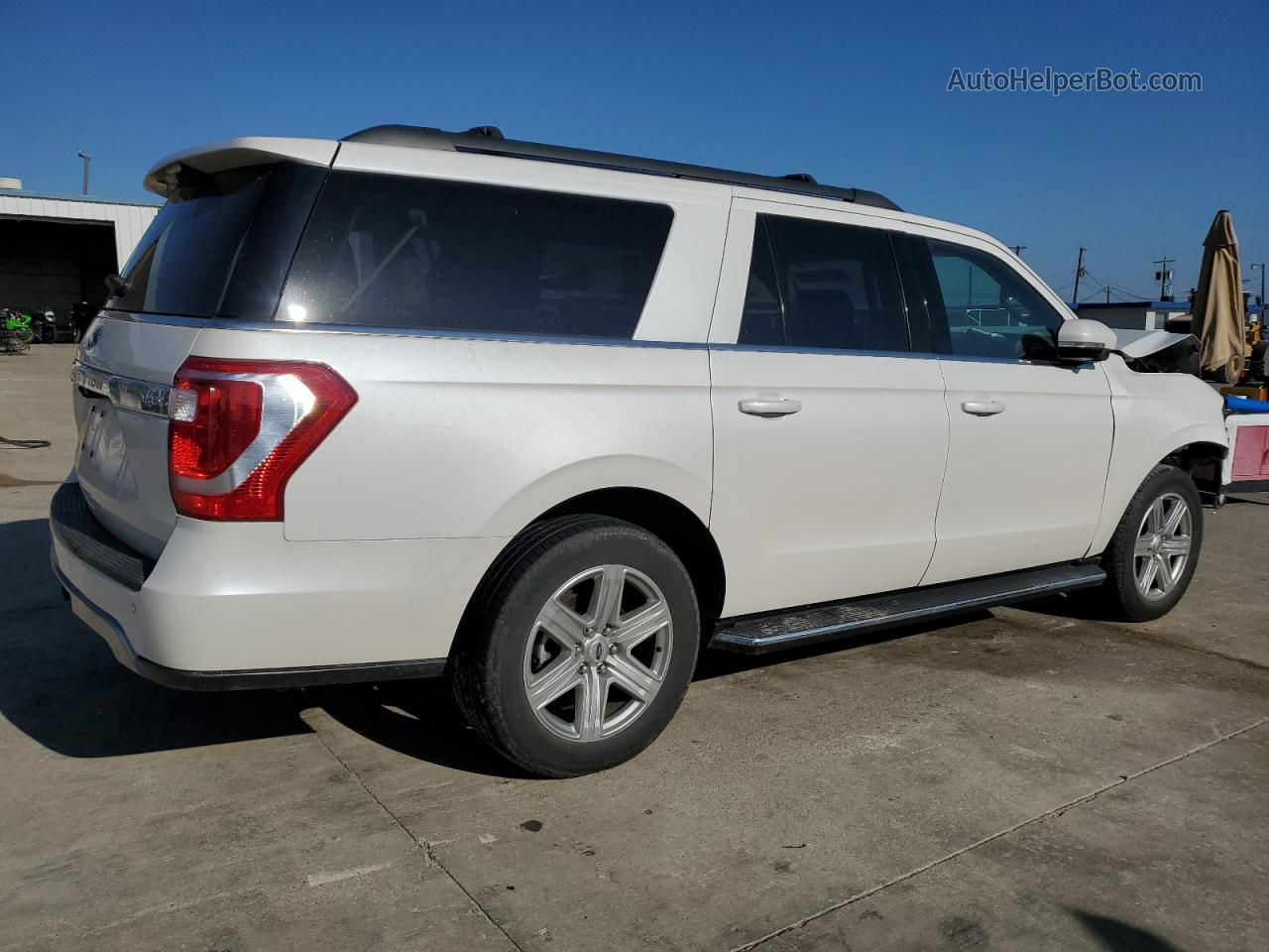 2018 Ford Expedition Max Xlt White vin: 1FMJK1HT6JEA48671