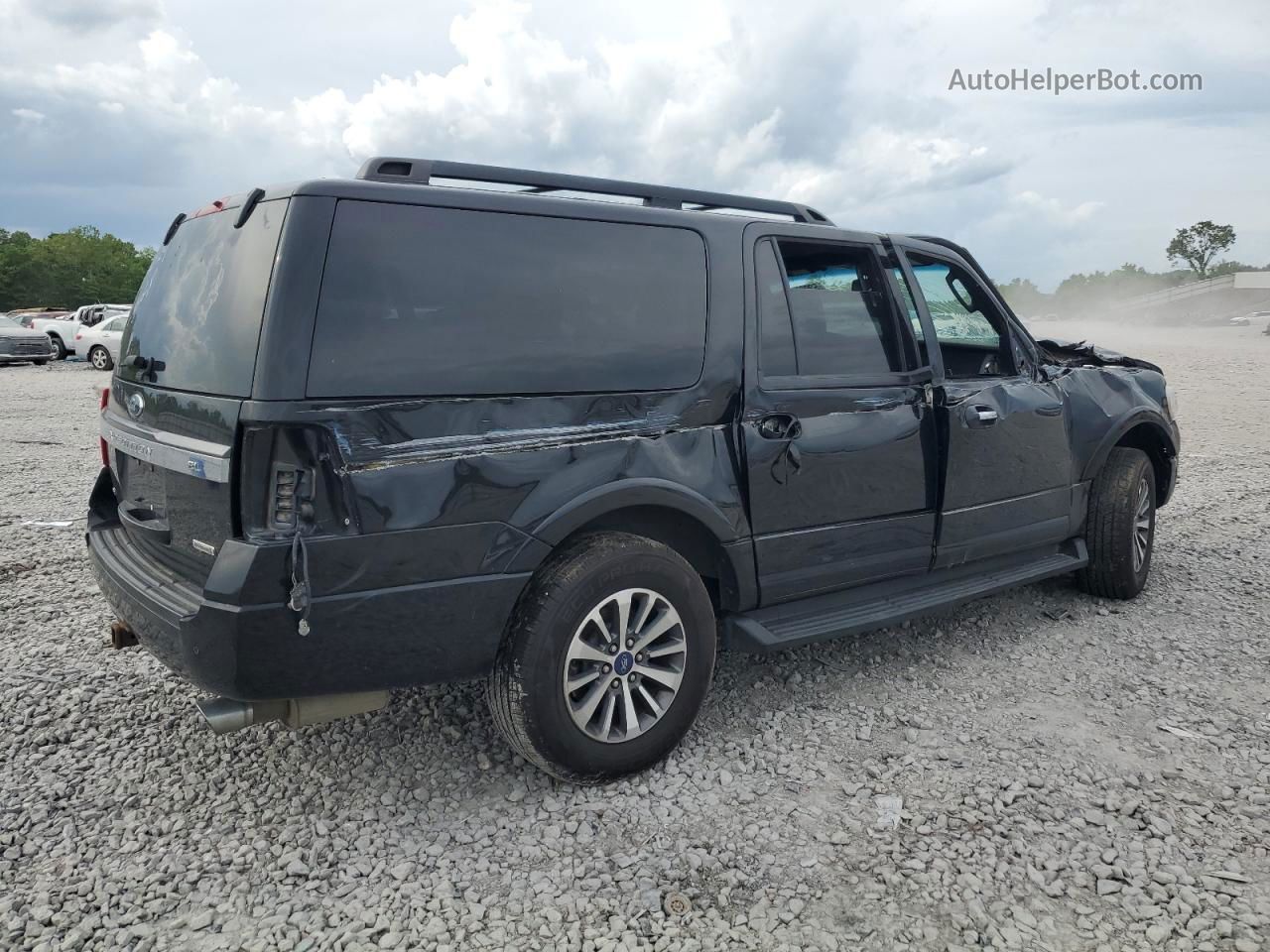 2017 Ford Expedition El Xlt Black vin: 1FMJK1HT7HEA53050