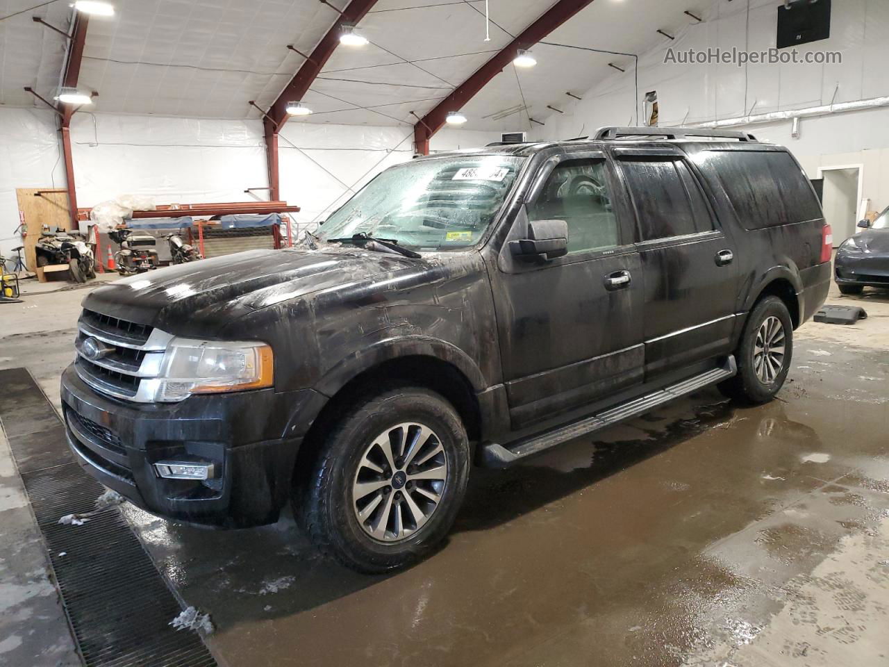 2016 Ford Expedition El Xlt Black vin: 1FMJK1HT8GEF15632