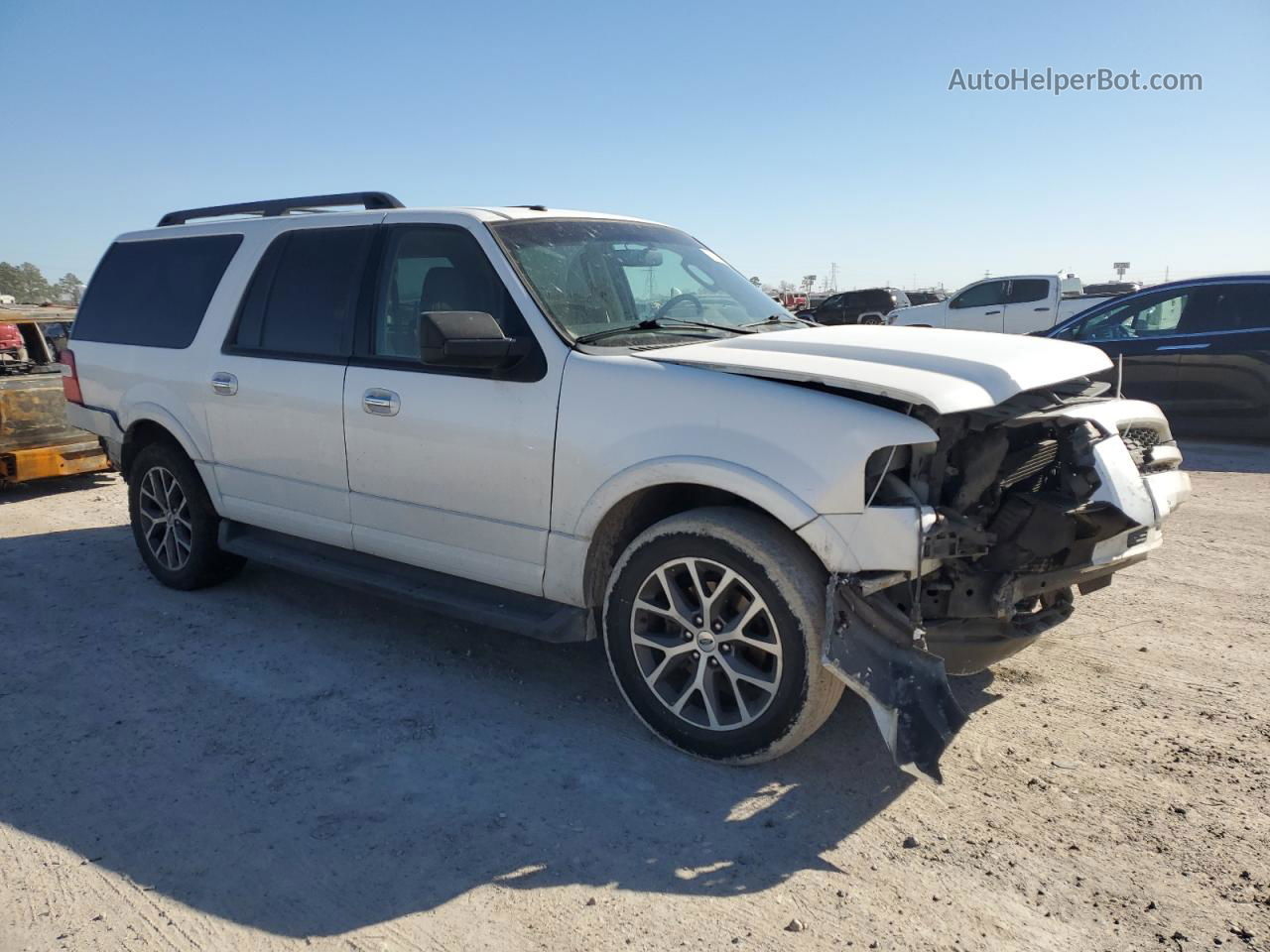 2016 Ford Expedition El Xlt Белый vin: 1FMJK1HT8GEF18241