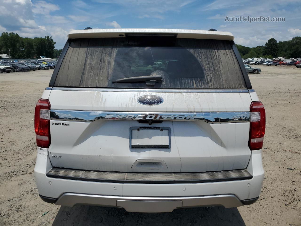 2018 Ford Expedition Max Xlt White vin: 1FMJK1HT8JEA22458