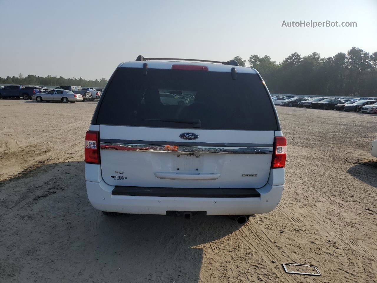 2017 Ford Expedition El Xlt White vin: 1FMJK1HT9HEA04187