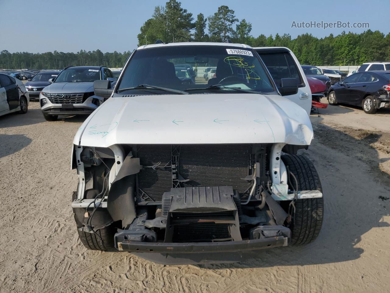 2017 Ford Expedition El Xlt White vin: 1FMJK1HT9HEA04187