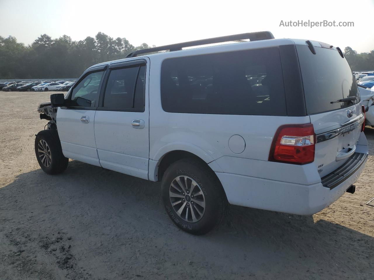 2017 Ford Expedition El Xlt White vin: 1FMJK1HT9HEA04187