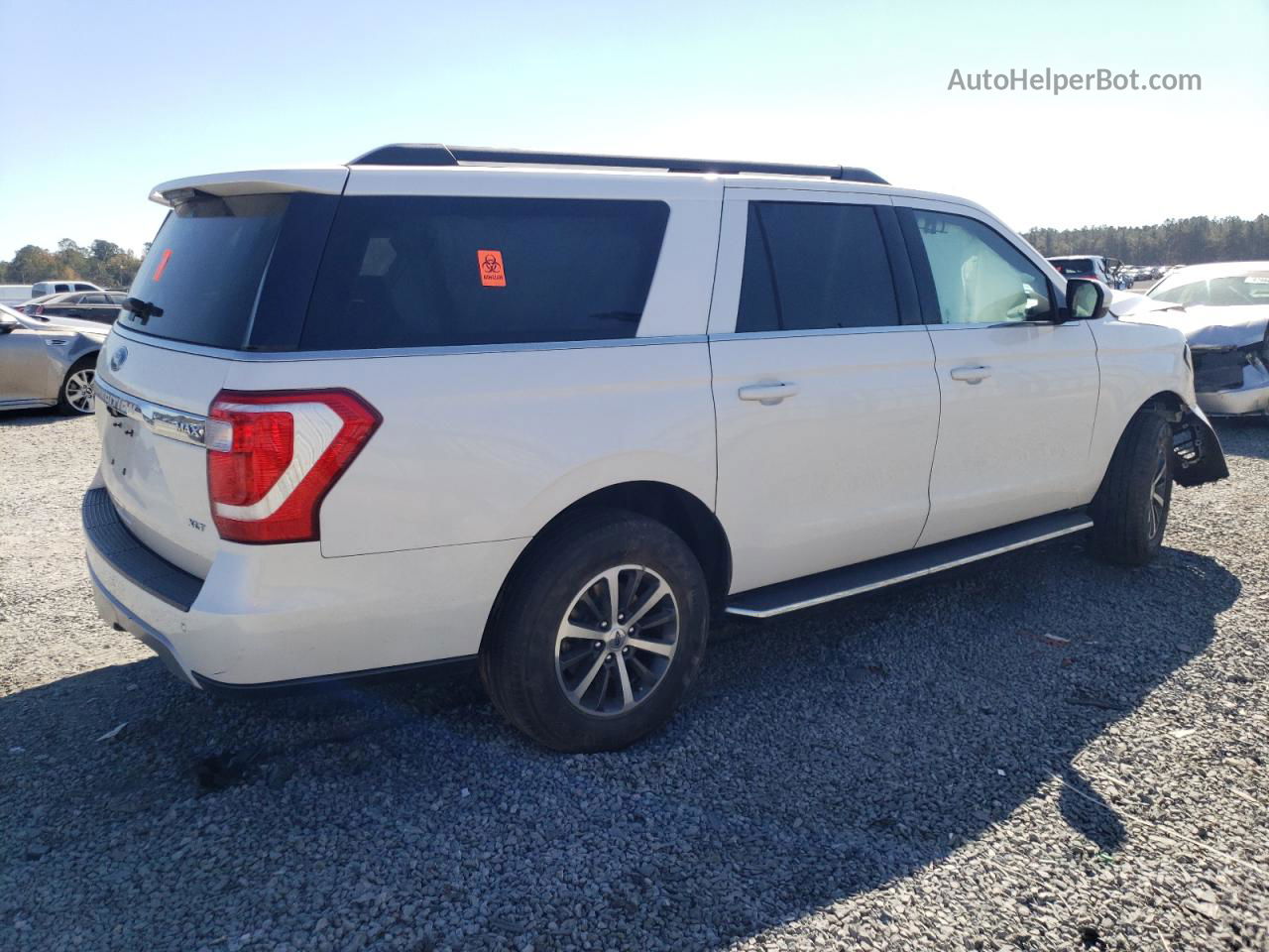 2018 Ford Expedition Max Xlt White vin: 1FMJK1HT9JEA11985