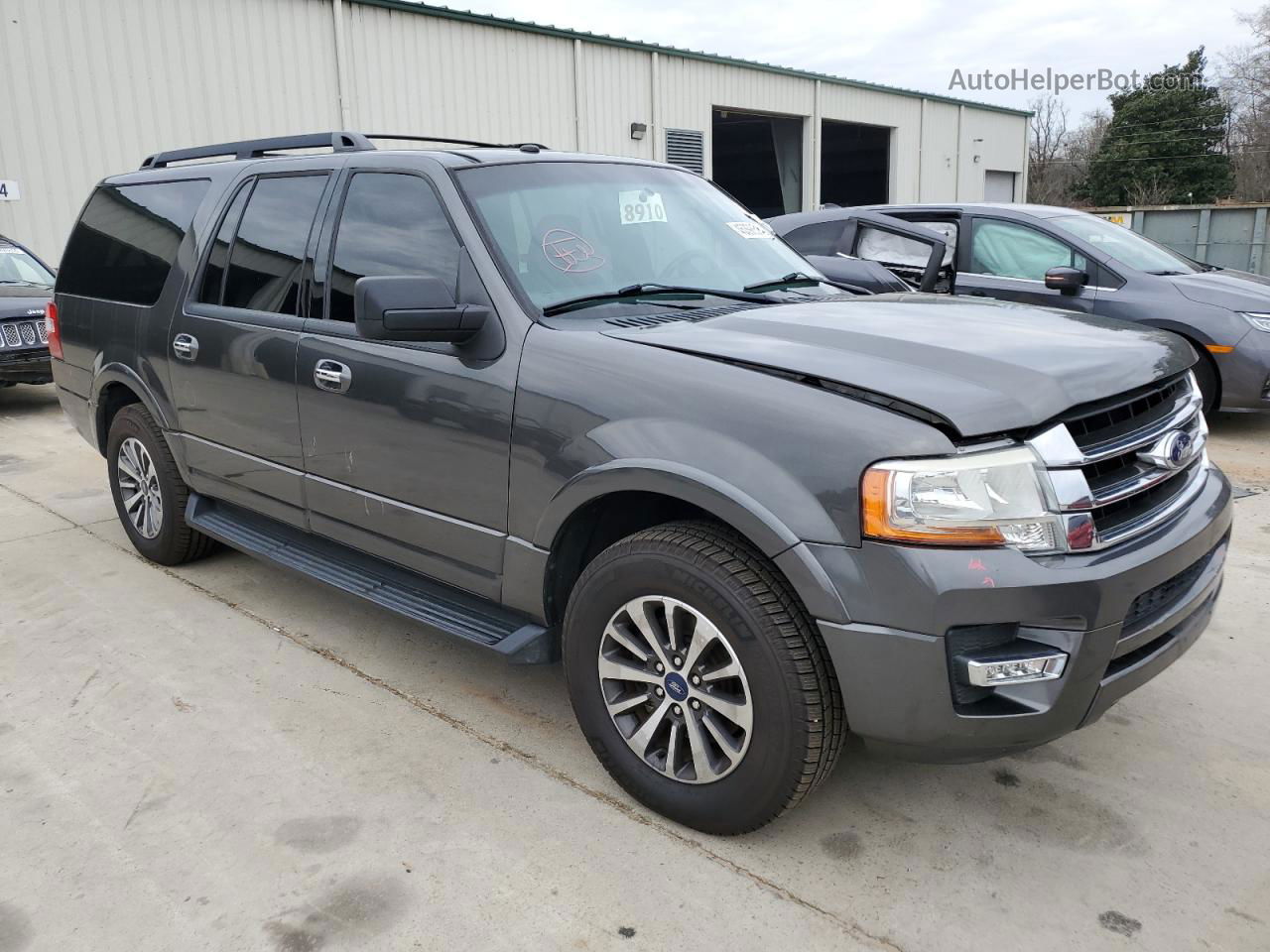 2016 Ford Expedition El Xlt Gray vin: 1FMJK1HTXGEF28396