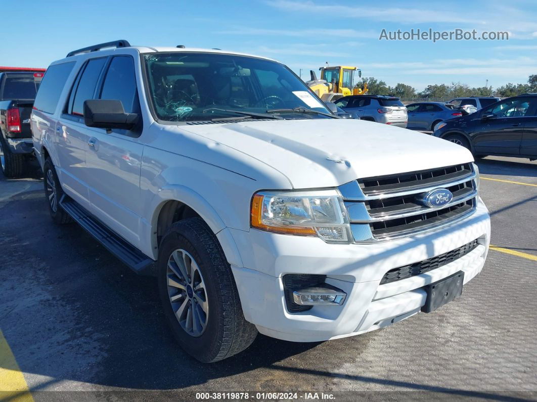 2017 Ford Expedition El Xlt White vin: 1FMJK1HTXHEA14128