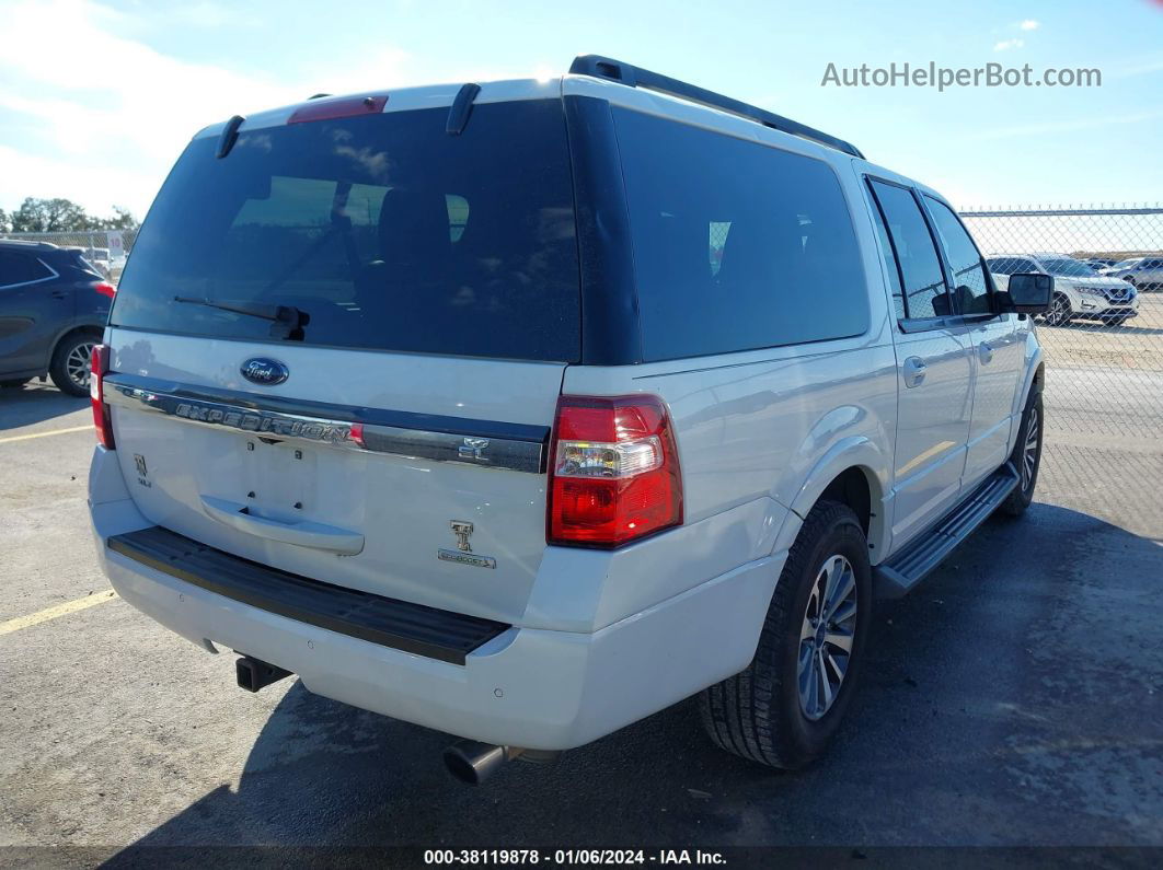 2017 Ford Expedition El Xlt White vin: 1FMJK1HTXHEA14128