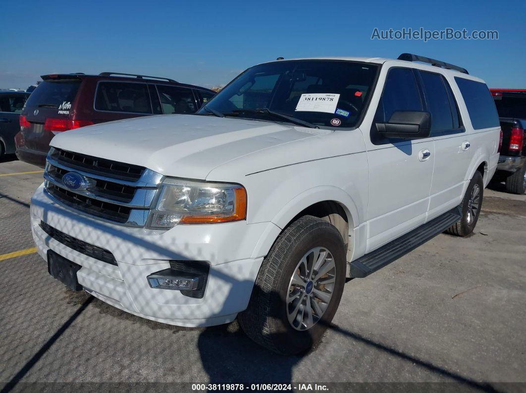 2017 Ford Expedition El Xlt White vin: 1FMJK1HTXHEA14128